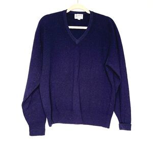 Vintage Clansman Mens Scottish Wool Sweater